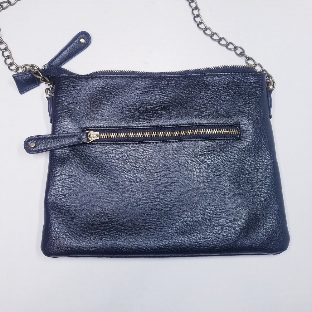 🌸Vegan Leather Gold Stud Purse + Chain - Picture 4 of 9